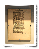 Schriftstück zur Erklärung einzelner Bereiche der Schmiedekunst