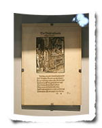 Schriftstück zur Erklärung einzelner Bereiche der Schmiedekunst